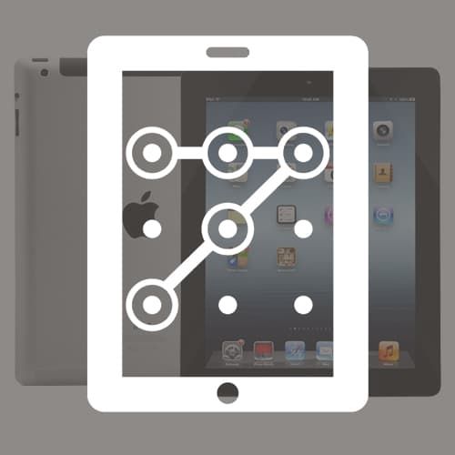 Сброс графического ключа в планшете Apple iPad 4